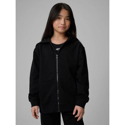 Girls’ Loose-Fit Hooded Sweatshirt 4F 4FJRMM00TSWSF2713-20S