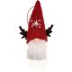 3. CHRISTMAS DECORATIVE PENDANT 9CM RED SANTA CLAUS