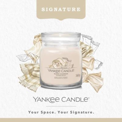 3. Medium Candle WARM CASHMERE YANKEE