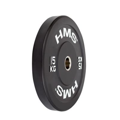 7. HMS BLACK BUMPER Olympic Plate 15 kg BBR15 