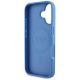 7. Guess 4G Circle Classic Logo MagSafe case for iPhone 16 - blue