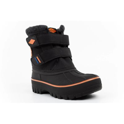2. Lee Cooper Kids’ Winter Snow Boots, Black, Insulated, with Velcro Fastening