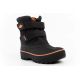2. Lee Cooper Kids’ Winter Snow Boots, Black, Insulated, with Velcro Fastening