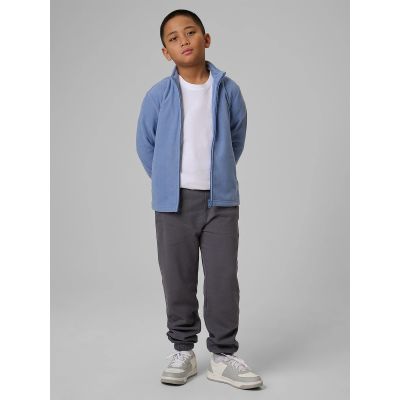 4. Regular fleece without hood for boys 4F 4FJRSS26TFLEM508-32S