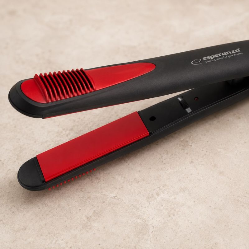 13. Esperanza Brilliant EBP004 Hair Straightener (35W; black)