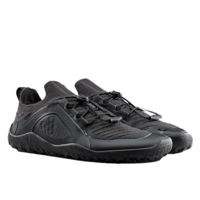 Vivobarefoot PRIMUS TRAIL KNIT FG MENS OBSIDIAN/ OBSIDIAN shoes (309099-21)