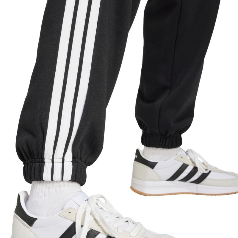 16. adidas Essentials 3-Stripes Fleece Loose-Fit Pants W JE1276