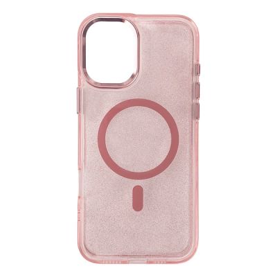 Glitter Case with MagSafe for Samsung Galaxy A16 5G - Pink