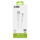 3. SBS TECABLEMICROC15W USB-A - USB-C Cable 1.5m - White