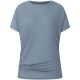 3. Women's Short-Sleeve SUPER.NATURAL Yoga Losee Tee, Grey