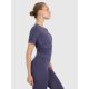 4. Women's quick-drying yoga and pilates top 4F 4FWAW25TFTSF1524-31S