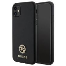 Guess Strass Metal Logo iPhone 11 / Xr 6.1" Case - Black