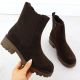 9. Brown Women’s Leather Chelsea Boots Sergio Leone TR25733-S