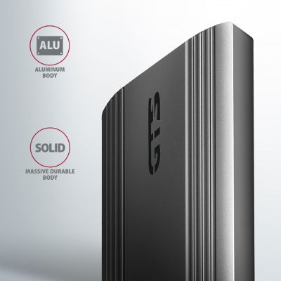 5. Axagon EEM2-GTS2 SSD Hard Drive Case Black M.2