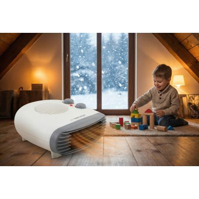 6. Esperanza Sahara EHH003 fan heater (2000W; white)