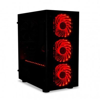 7. IBOX MINI TOWER PASSION V4 GAMING OPV4 case (Micro ATX; black)