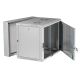 4. Extralink 12U 600x600 AZH Gray Rack Cabinet, Wall-Mounted, Two-Section