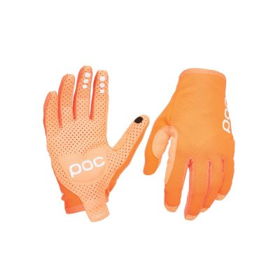 POC AVIP Glove Long Cycling Gloves – Zinc Orange, Size: S