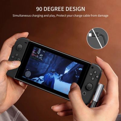 4. Tech-Protect Ultraboost AA03 USB-C Angled Adapter - Gray