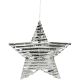 2. DECORATIVE STAR 20 LED 30 CM SILVER