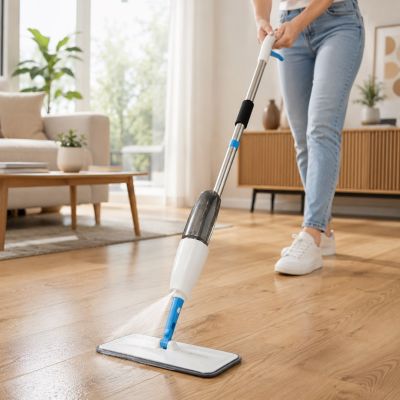 21. ESPERANZA MOP WITH SPRAYER PERFECT CLEAN EHS002