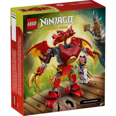 2. LEGO NINJAGO 71851 Kai's Dragon Mech Battle Pack