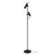 FLOOR LIGHT ICEL 2XGU10 BLACK