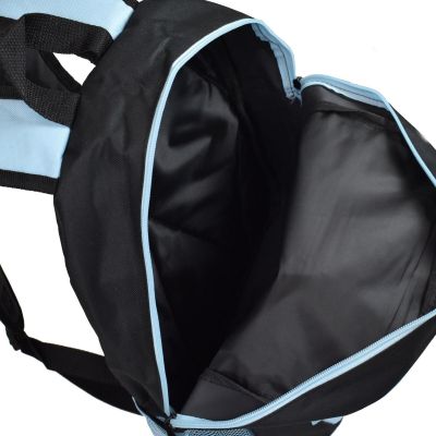 5. Youth Backpack Light Blue-Black SEMI LINE