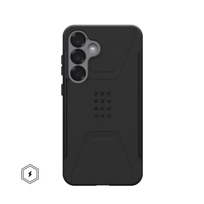 2. UAG Civilian Pro - protective case for Samsung Galaxy S25+ 5G with built-in magnetic module (black)