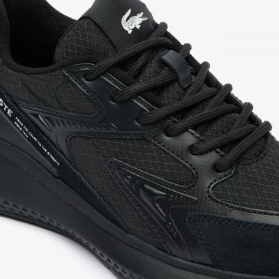 2. Lacoste L003 EVO men's sneakers lifestyle sports shoes black (747SMA012102H)