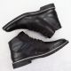 5. Men's black leather ankle boots Bugatti SS153055