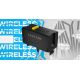 10. HATOR Pulsar 3 Wireless Gaming Mouse Ambidextrous RF Wireless + Bluetooth + USB Type-C Optical 12000 DPI
