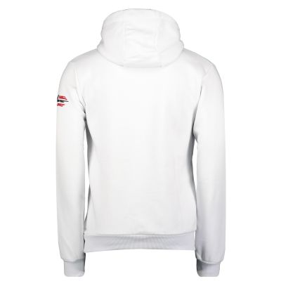 3. Geographical Norway GPEPE 2 MEN 100 EO BS2 Men's Sweatshirt (WT1874H/GN-WHITE)