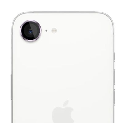 23. 3mk Lens Protection Pro Tempered Glass for iPhone 16e - Purple