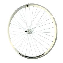 Wheel 28'' rear freewheel cone O-silver/P-silver
