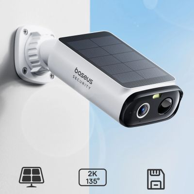 3. Baseus Security S1 Lite 2K Outdoor Camera - White