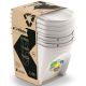GARBAGE BINS 25 L SORTIBOX SET 3 PCS. GREY