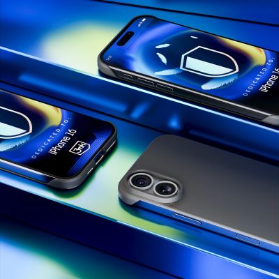 20. 3mk Just20g Matt Case for Apple iPhone 16 - Matte Black