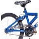 5. Huffy HX PRO 20" aluminum BMX bike, black and blue (53000W)