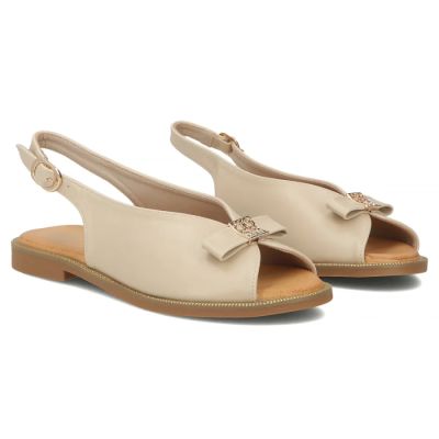 4. Beige women's sandals Filippo DS7923