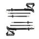 7. LEKI SHERPA FX trekking poles, 120-140cm black