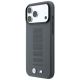 2. BMW M Blue Perfo Metal Logo MagSafe Case for iPhone 18 Pro Max / 17 Pro Max - Gray