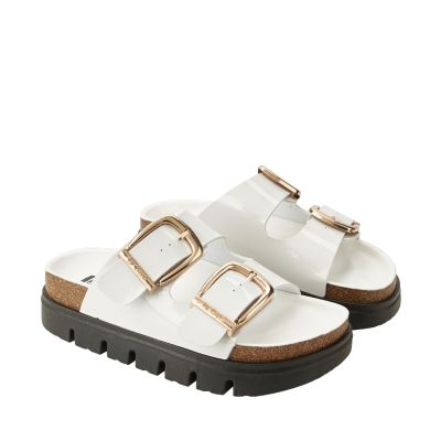 2. Lee Cooper Women's Slides White LCW-26-35-4460LA