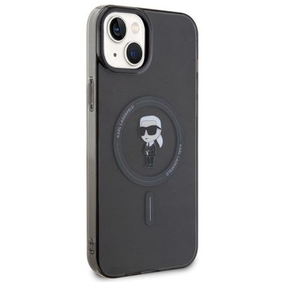 4. Karl Lagerfeld IML Ikonik MagSafe case for iPhone 15 Plus - black