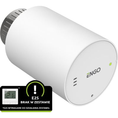 ENGO Controls ETRV-M30 radiator head - wireless, electronic, M30x1.5, battery-powered, white