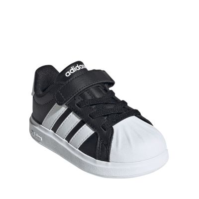 2. Adidas Streettalk Black Kids Shoes JQ8605