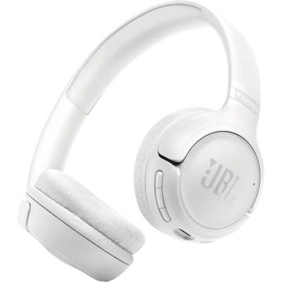 JBL TUNE530BTWHT On-ear Bluetooth headphones, white