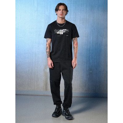 5. Men's regular printed T-shirt 4F 4FRSS26TTSHM3662-20S