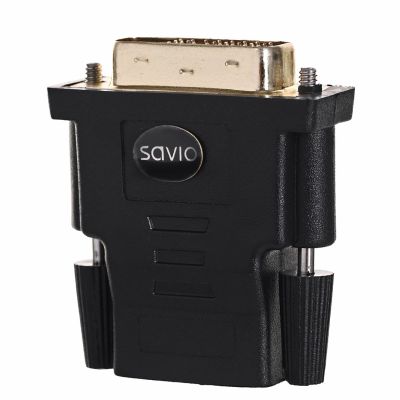 4. SAVIO cl-21 adapter (HDMI F - DVI-D M; black)