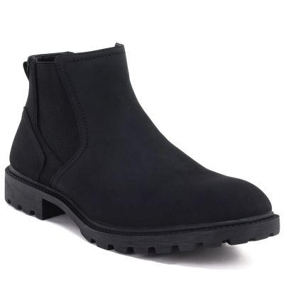 5. Men's Chelsea boots, high, uninsulated, black, Vanhorn WN32307